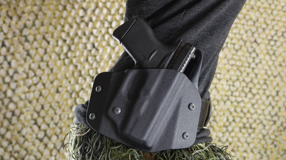 K Rounds OWB Pancake Carrier Glock 19, 23, 32 One and a Half Inch Belt ...