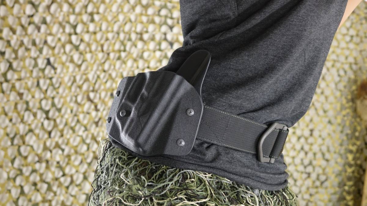 K Rounds OWB Pancake Carrier S&W M&P 9mm 40 Full Size One and Three ...