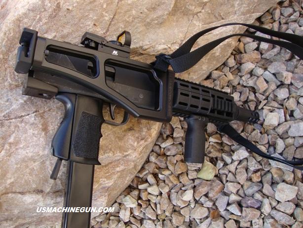 side Folding Billet Stock With Adapter For Cobray M-11 9mm Semi Auto on  www.Gun.Rodeo