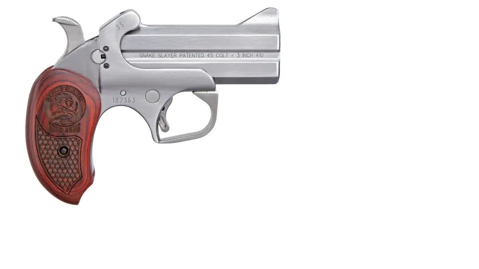 BOND ARMS SNAKE SLAYER DERRINGER 45 COLT/410 BORE 3.5'' PISTOL on www