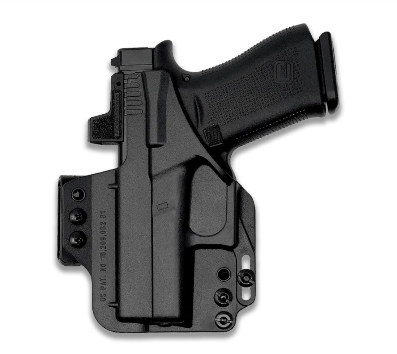 Bravo Concealment Torsion 3.0 IWB Holster - Glock: 43X MOS / Right Hand / Black