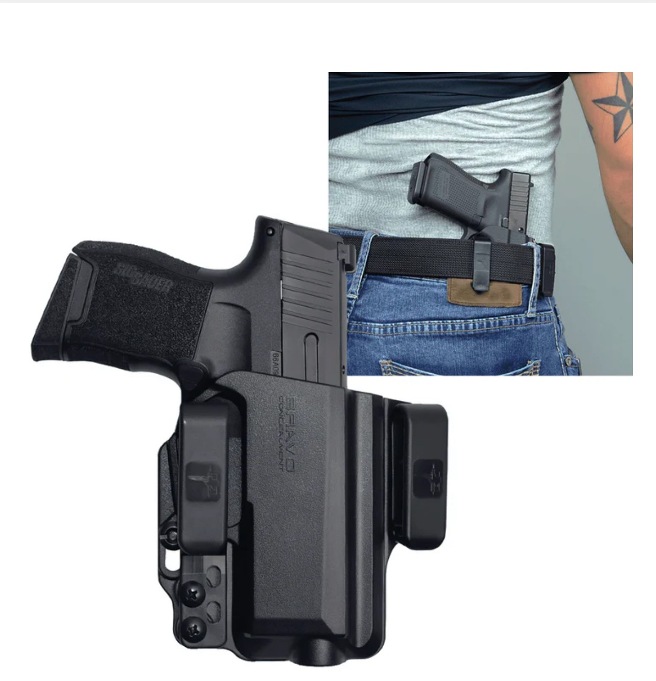 Bravo Concealment Sig Sauer P365 IWB Holster (right handed)